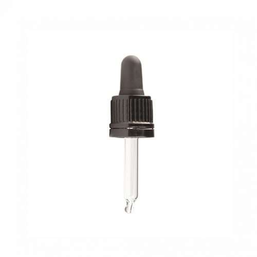 pipet 10 ml - zwart - etherische olie