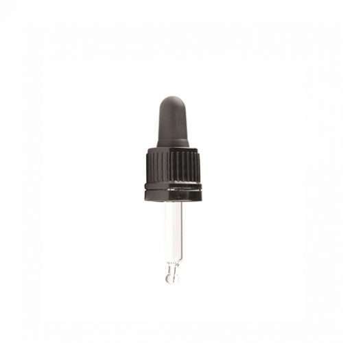 pipet 5 ml - zwart - etherische olie