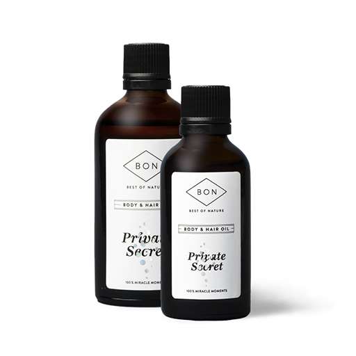 Body and Hair Oil - Private-Secret - ganiqmore.nl