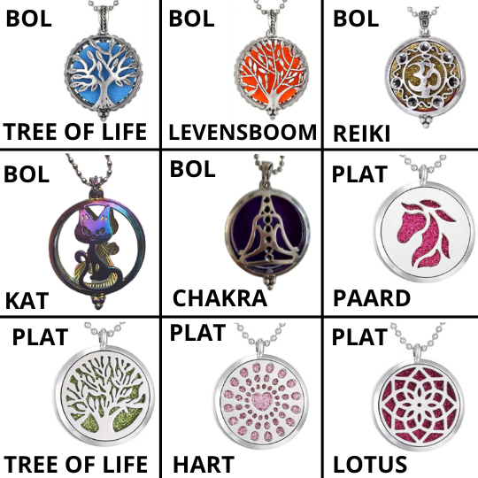 Geurketting - bol en plat