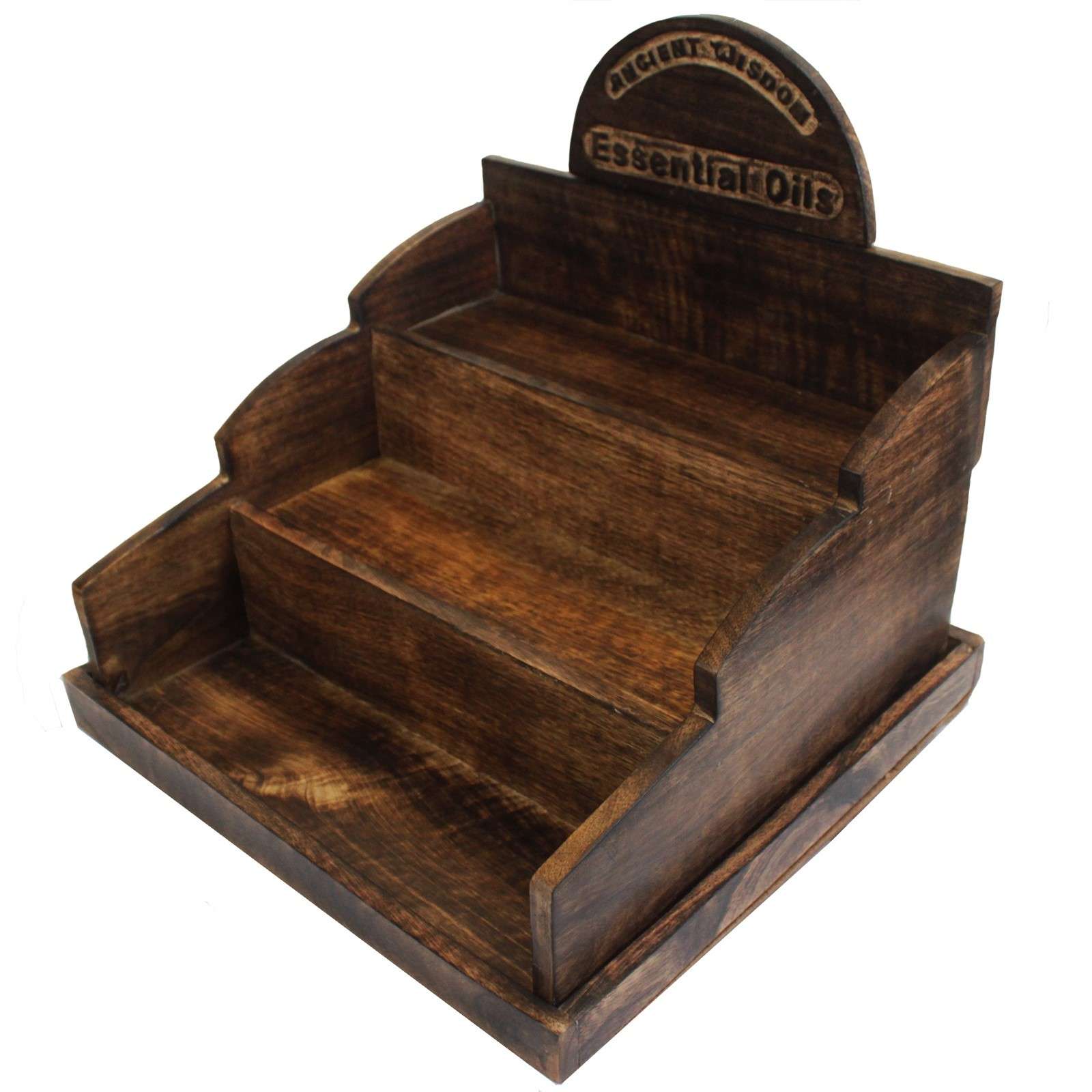 Houten Display Standaard - Etherische oliën